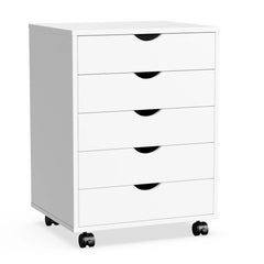 Horshod Storage Cabinet Drawer Dresser Side Trolley Table