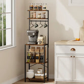 Slimolo 5-Tier Baker's Rack Kitchens spice Organizer Rack