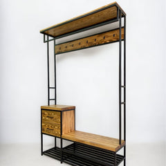 Zingolaz Hanger Loft Shoe Organizer Coat Hanging Rack