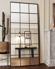 Sisiac Living Lounge Hallway Wall Decor Mirror (Set of 3)