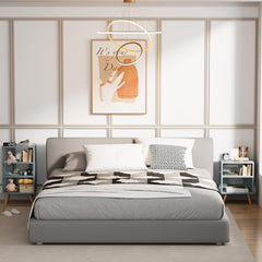 Dueatib End Table Storage Cabinet Side Table - waseeh.com