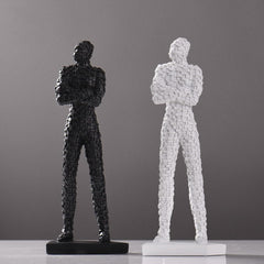 Sitora Man Standing Mosaic Living Lounge Drawing Room Home Decor