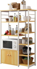 Ered Kitchen Microwave Oven Storage Spice Organizer Bakers Rack