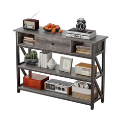 Mexin Industrial Hallway Entryway Media Living Lounge Console Table