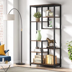 Dearen Living Lounge Bookcase Planter Organizer Rack