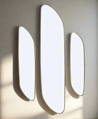 PAN Hallway Entryway Wall Mirror Decor (Set of 3)