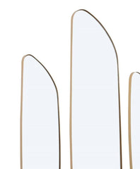 PAN Hallway Entryway Wall Mirror Decor (Set of 3)