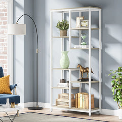 Dearen Living Lounge Bookcase Planter Organizer Rack