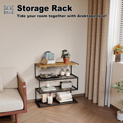 Takosiege Living Lounge Entryway Industrial Shoe Rack