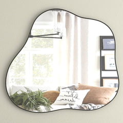 Hifolo Living Lounge Bathroom Bedroom Irregular Wall Mirror Home Decor