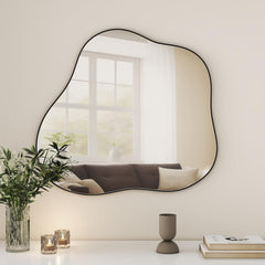 Hifolo Living Lounge Bathroom Bedroom Irregular Wall Mirror Home Decor