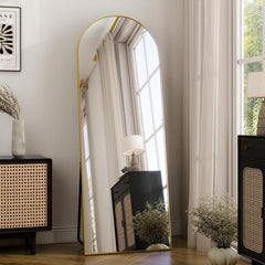 Ritpure Arched Standing Modern Leaning Mirror