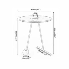 Ezalo Living Lounge Sofa Side Table