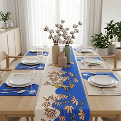 FloraLeaf Charm Table runner with Mats