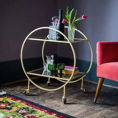 Brevant Side Table Trolley
