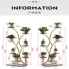 Fancy Wings Plant Shelve Rack Decor - waseeh.com