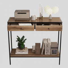 Dindo Drawer Living Lounge Hallway Entryway Narrow Console Table