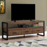Hallatrow Lounge TV LED Stand Console Table