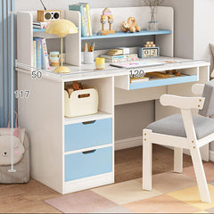Scandi Kids Bedroom Bookselve Study Work Desk