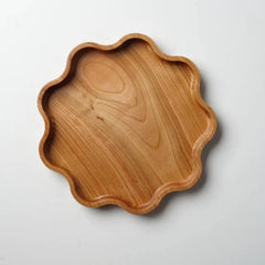 Star Serving Solid Wood Kitchen Tray Platter (Pack of 3)
