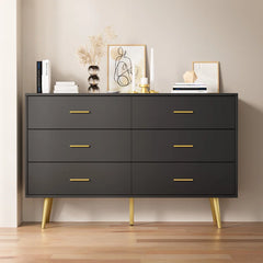 Kamily Living Bedroom Drawer Dresser Organizer Storage Console Table