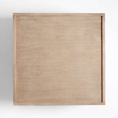 Caen Living Lounge Square Storage Coffee Table (Solid Wood)