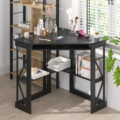 Lambrecht Corner Home Office Space Saving Writing Desk