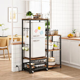 Tomer Microwave Oven Stand Kitchen Bakers Spice Organizer Rack