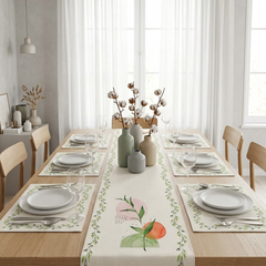 Nature’s Grace Table runner with Mats