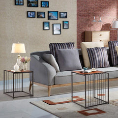 Urcha Living Lounge Center Coffee Serving Sofa Side Nesting Tables