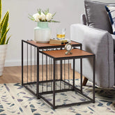 Urcha Living Lounge Center Coffee Serving Sofa Side Nesting Tables