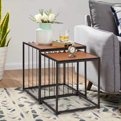 Urcha Living Lounge Center Coffee Serving Sofa Side Nesting Tables