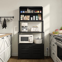 Ravien Hutch Pantry Oven Spice Organizer Rack