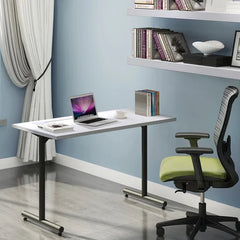 Honziee Home Office Work Writing Study Computer Laptop Sturdy Desk Table