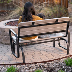 Luvien Outdoor Lawn Park Bench