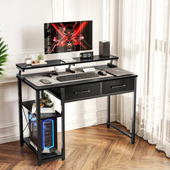 Rodenal Metal Base Home Office Writing and Work Desk