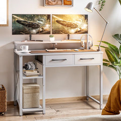 Rodenal Metal Base Home Office Writing and Work Desk
