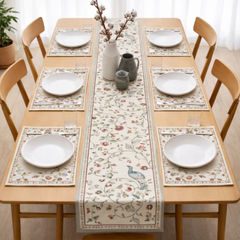 Heritage Weave Table runner with Mats