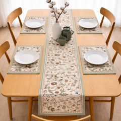 Heritage Weave Table runner with Mats