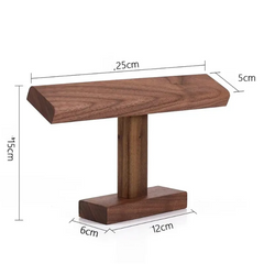 Zitora Men Women Jewllery Watch Holder Stand (Solid Wood)