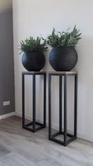 Metal Pot Stand Plant Organizer Stand Rack (Set of 2)