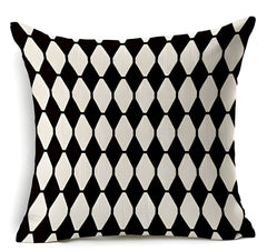 The Zebra Tribe Living Drawing Room Cushion Covers (Set of 4)