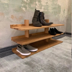 Florzy Wooden Shoe Rack