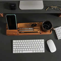 Hopmad Wooden Home Work Office Organizers (Set of 4)