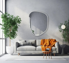 Chickul Wall Hallway Entryway Minimalist Bedroom Bathroom Mirror