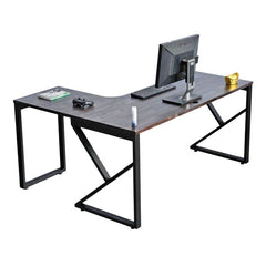 Eucaly L-shaped Corner Home Office Workstation Desk Table