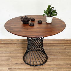 Melale Round Dining Serving Decor Hall Center Table