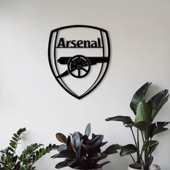 Arsenal FC Crest Wall Art - Premium Football Club Decor for Gunners Fans