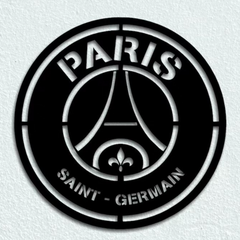 Paris Saint-Germain FC Crest Wall Art - Sleek Football Club Decor for PSG Fans