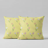 Calvora Bedroom Drawingroom Sofa Cushion Covers (Pack of 2)